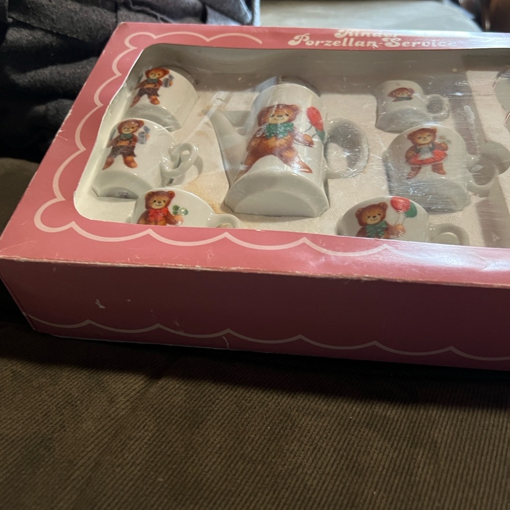 Bear Tea Set - White - Picture 3 of 6
